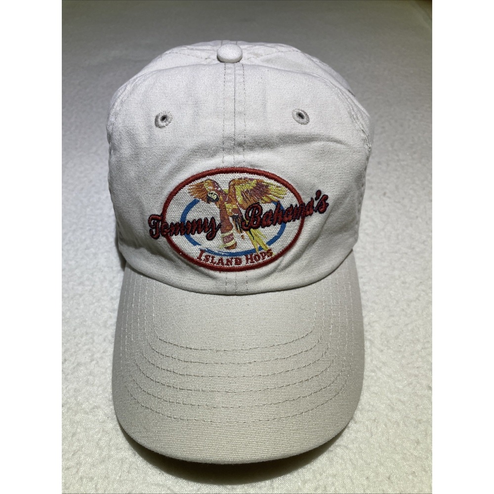 Tommy Bahama Relax Hat‎ Island Hops Tiki TB Cooler Parrot Strap Back Cap